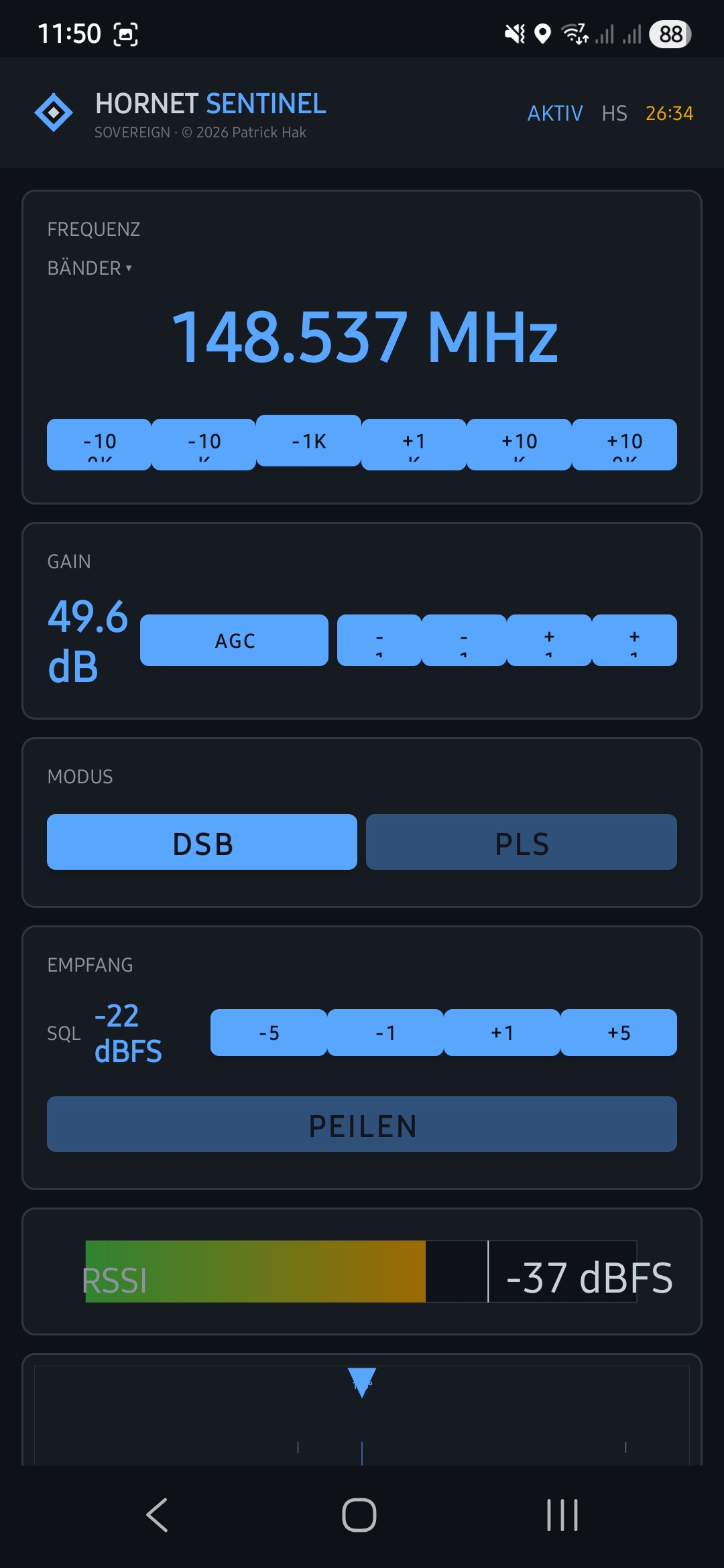 HornetSentinel Android App
